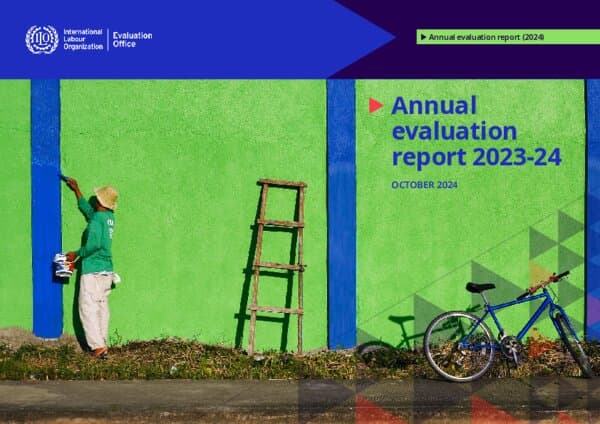 ILO Annual Report 2023-2024 Cover
