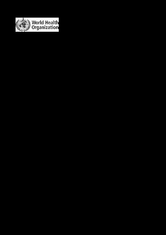 WHO Annual Report 2024 Cover